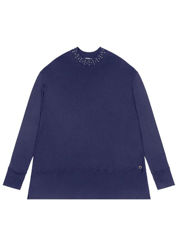 Secret Glam - Blusão Feminino Plus Size Azul 4