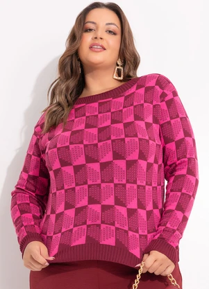 Marguerite - Casaco Corações em Tricô - MARGUERITE