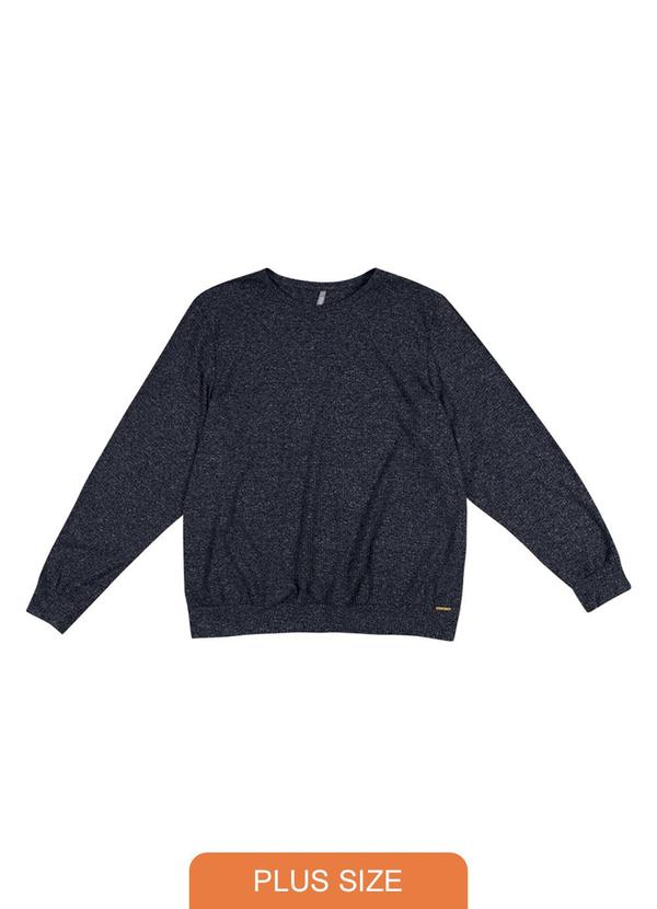 Cativa Plus Size - Tricô Feminino Adulto Plus Size Preto