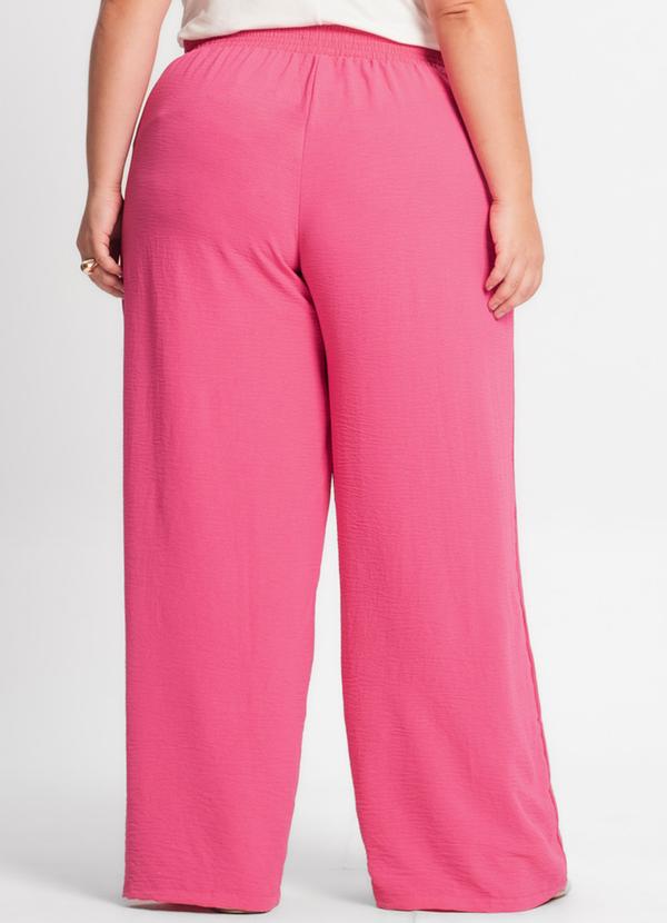Secret Glam - Calça Crepe Feminina Rosa 2