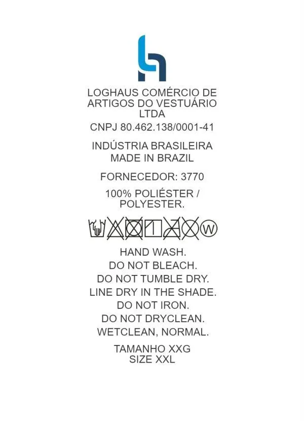 Marguerite - Vestido Abstrato Preto com Fenda Plus Size 5