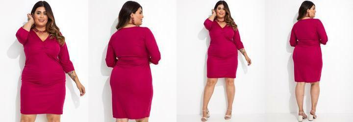 Vestido Bord com Toro em Malha