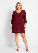 Vestido Bord� Tecido Plano Leve