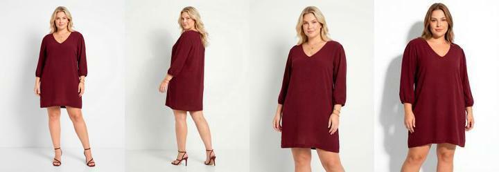 Vestido Bord� Tecido Plano Leve