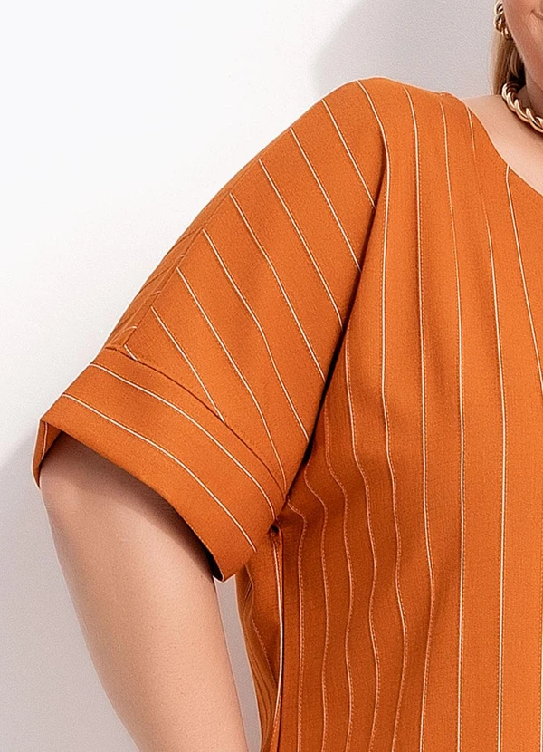 Marguerite - Vestido Caramelo em Alfaiataria 8