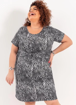 Marguerite - Vestido Cobra em Malha Fria - MARGUERITE