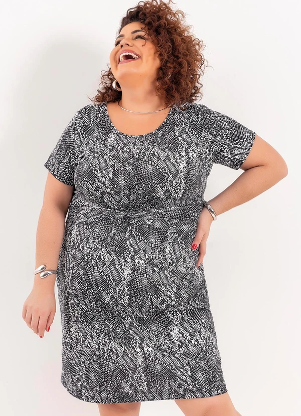 Marguerite - Vestido Cobra em Malha Fria