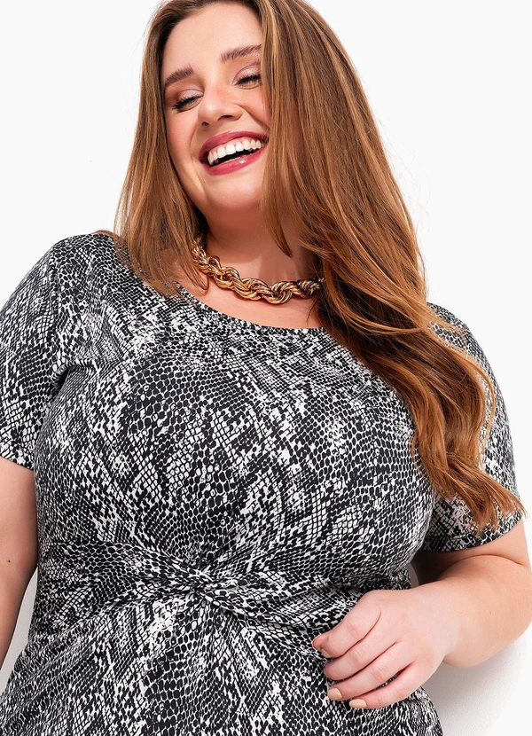 Marguerite - Vestido Cobra em Malha Fria 3