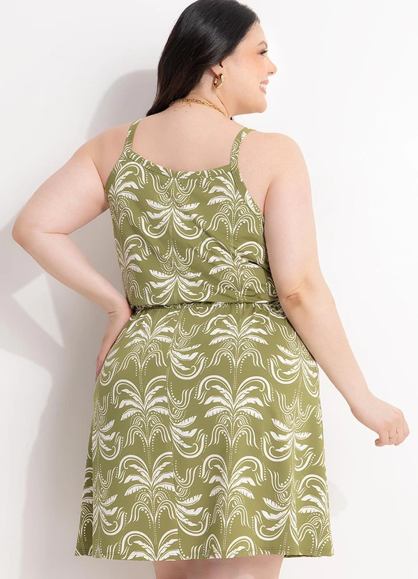 Marguerite - Vestido Coqueiros em Malha Fria 6