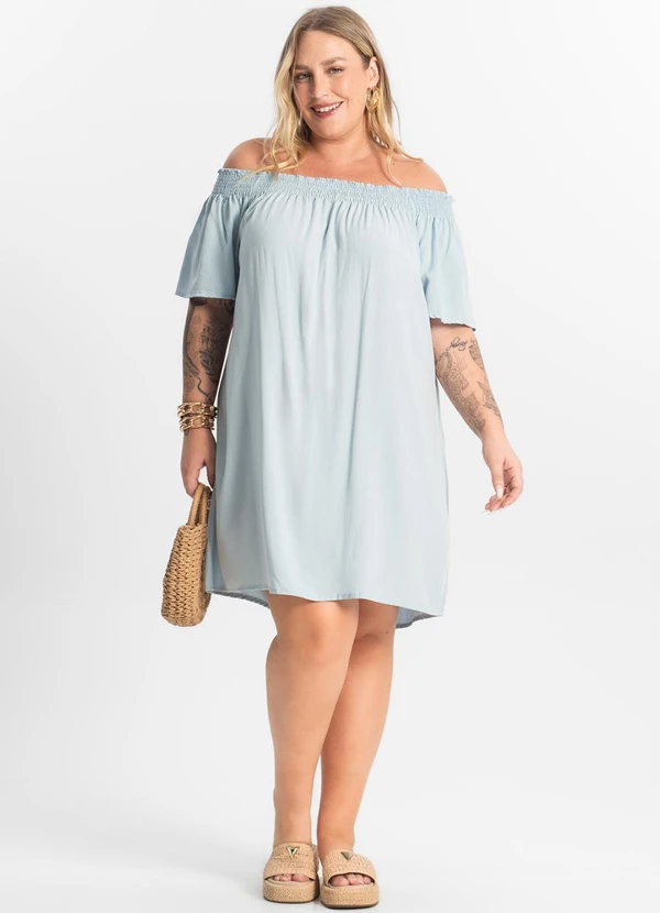 Secret Glam - Vestido Curto Azul 3