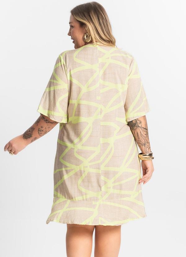 Secret Glam - Vestido Curto Bege 2