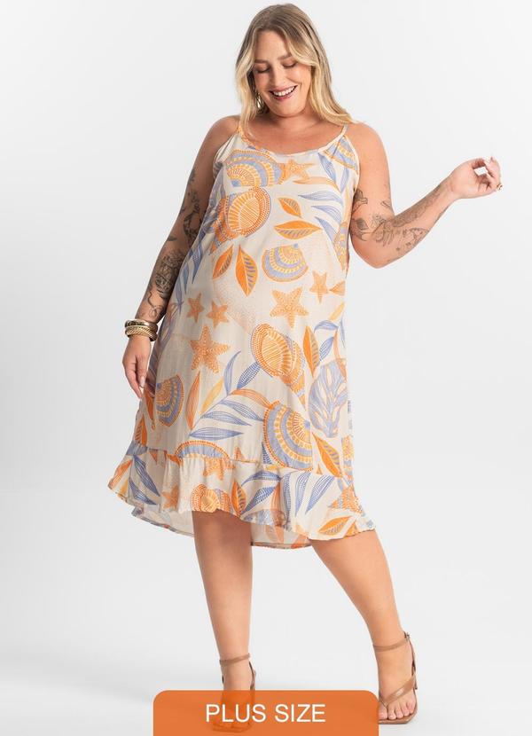 Secret Glam - Vestido Curto Bege