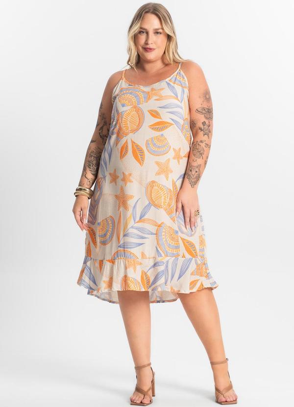 Secret Glam - Vestido Curto Bege 3