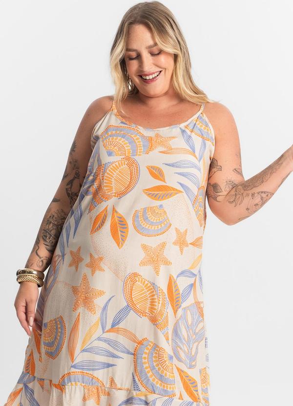 Secret Glam - Vestido Curto Bege 4