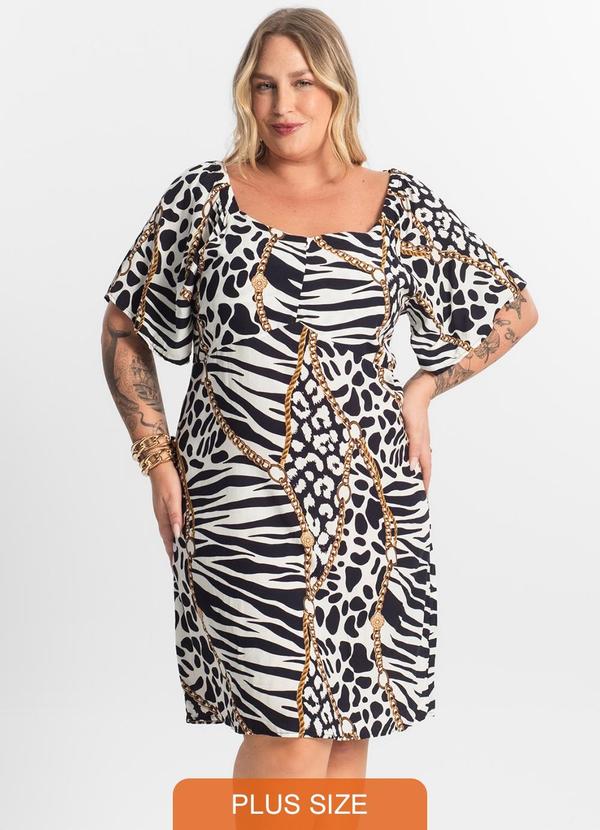 Secret Glam - Vestido Curto Ciganinha Branco 3