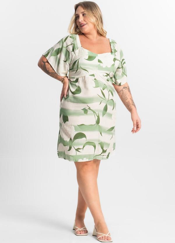 Secret Glam - Vestido Curto Ciganinha Verde 3