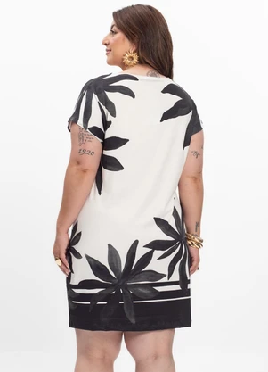 Secret Glam - Vestido Curto Feminino Plus Size Preto - SECRET GLAM