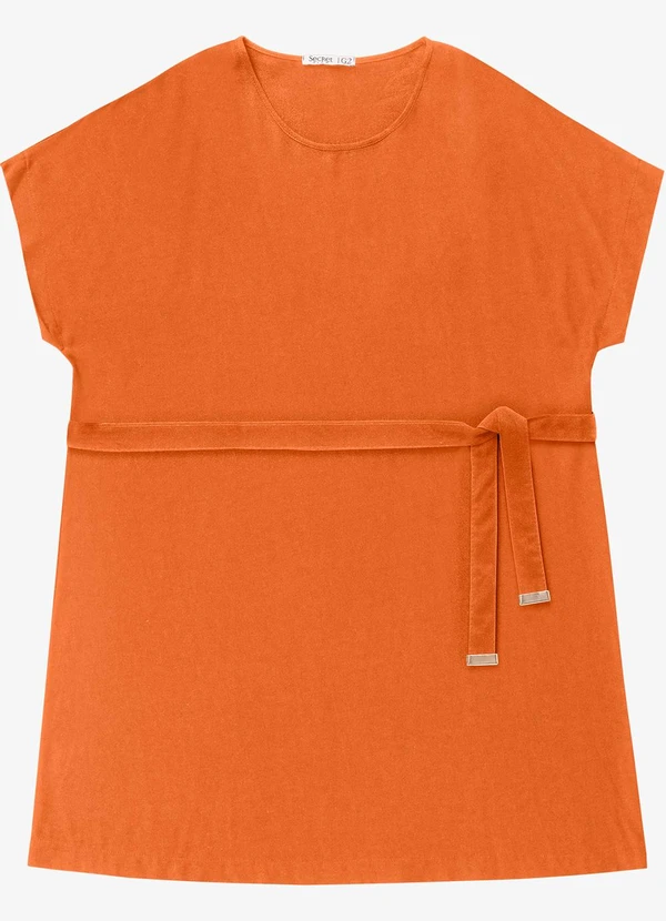 Secret Glam - Vestido Curto Laranja 5
