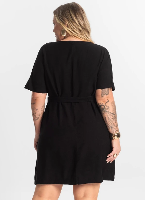 Secret Glam - Vestido Curto Preto 3