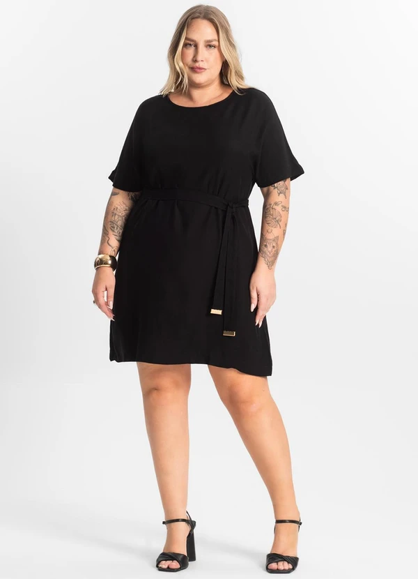 Secret Glam - Vestido Curto Preto 2