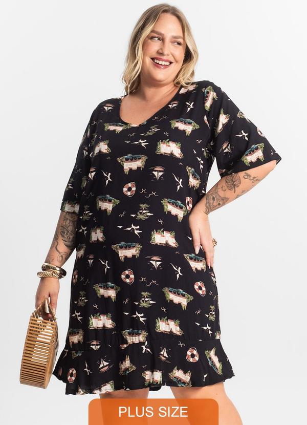 Secret Glam - Vestido Curto Preto