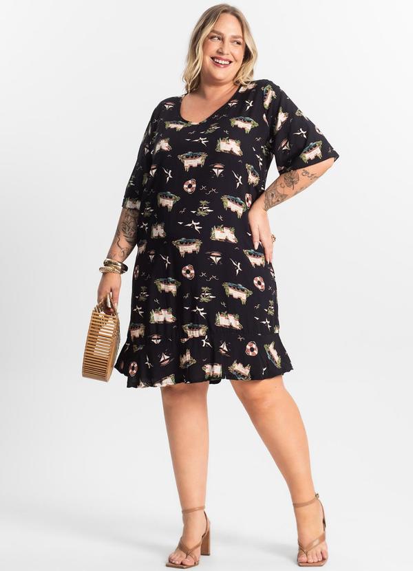 Secret Glam - Vestido Curto Preto 3