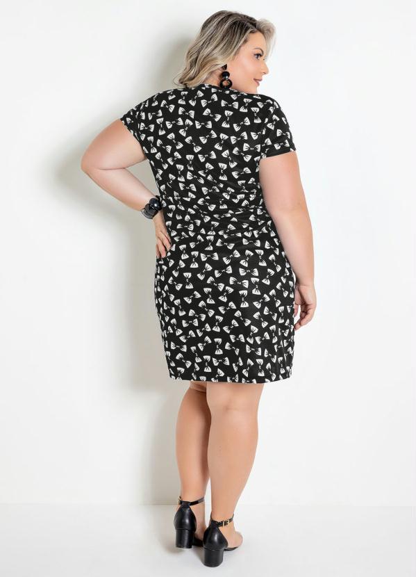 Marguerite - Vestido Decote Transpassado Laços Plus Size 6