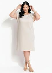 Vestido Dourado em Lurex