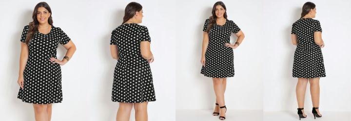 Vestido Evas Po Plus Size