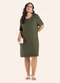 Secret Glam - Vestido Feminino Curto Viscose Verde - variação: Verde