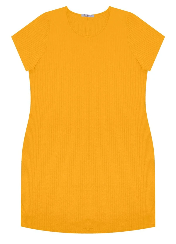 Secret Glam - Vestido Feminino Plus Size Amarelo