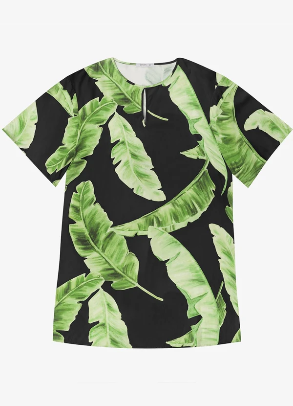 Secret Glam - Vestido Feminino Plus Size Curto Preto 5