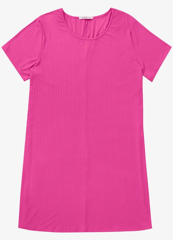 Secret Glam - Vestido Feminino Plus Size Rosa 2