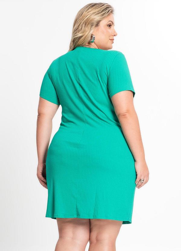 Secret Glam - Vestido Feminino Plus Size Verde 2