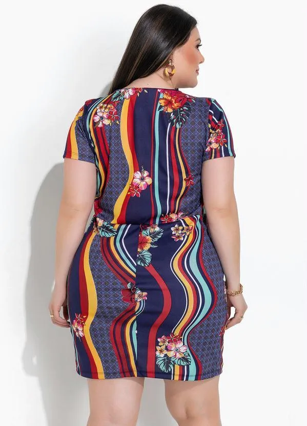 Marguerite - Vestido Floral Abstrato 3