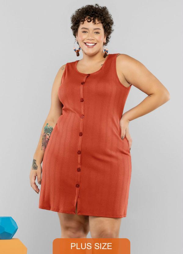 Maelle - Vestido Laranja