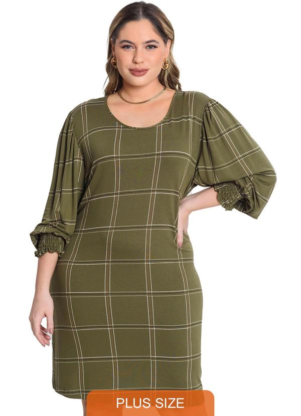 Secret Glam - Vestido Molecotton Viscose Verde
