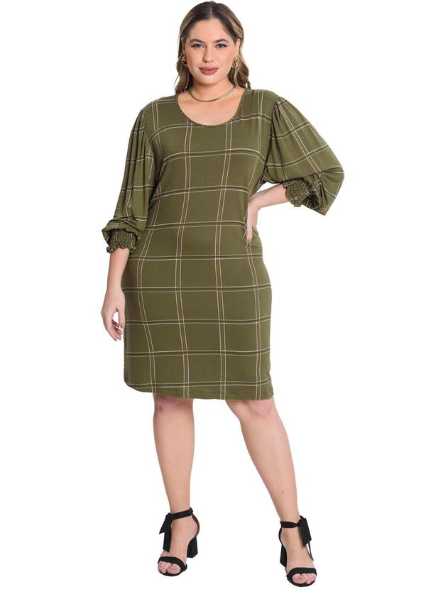 Secret Glam - Vestido Molecotton Viscose Verde 3