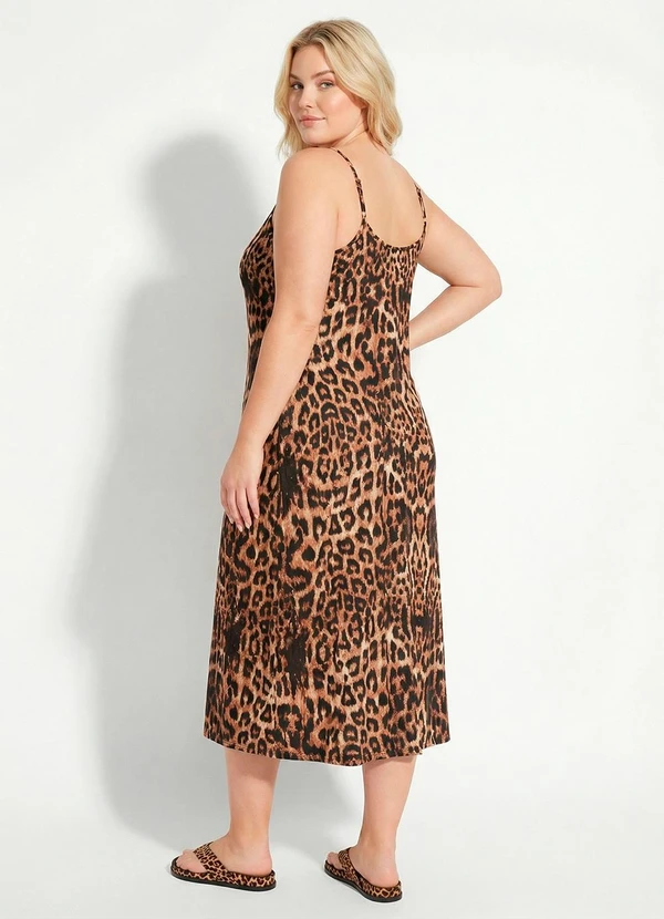 Marguerite - Vestido Oncinha em Malha Fria 2