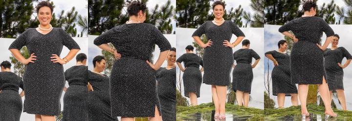 Vestido Po Preto em Malha Crepe