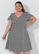 Vestido Po Preto Plus Size