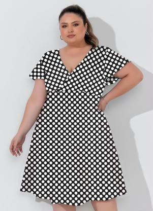 Vestido (Po Preto) Plus Size