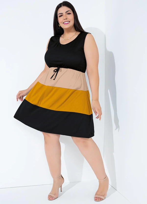 Marguerite - Vestido Preto em Malha 3