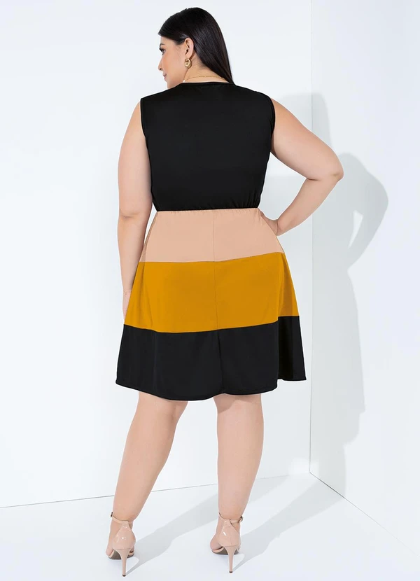 Marguerite - Vestido Preto em Malha 4