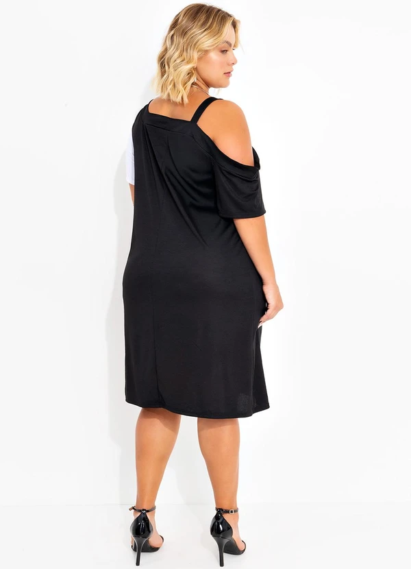 Marguerite - Vestido Preto em Malha 4