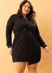 Vestido Preto em Malha