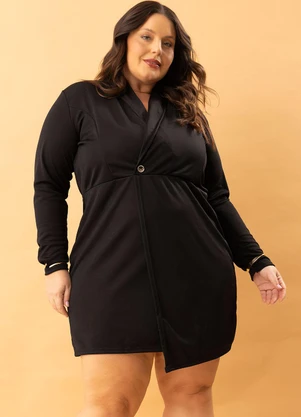 Marguerite - Vestido Preto em Malha - MARGUERITE