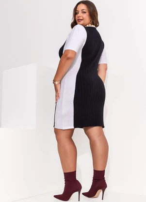 Marguerite - Vestido Preto em Tricô - MARGUERITE