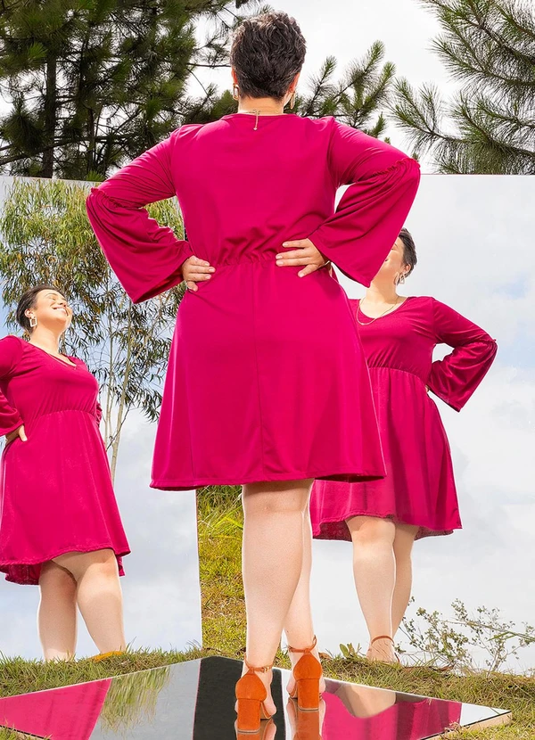 Marguerite - Vestido Púrpura em Malha 4