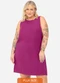 Secret Glam - Vestido Regata Plus Size Bege - variação: Roxo